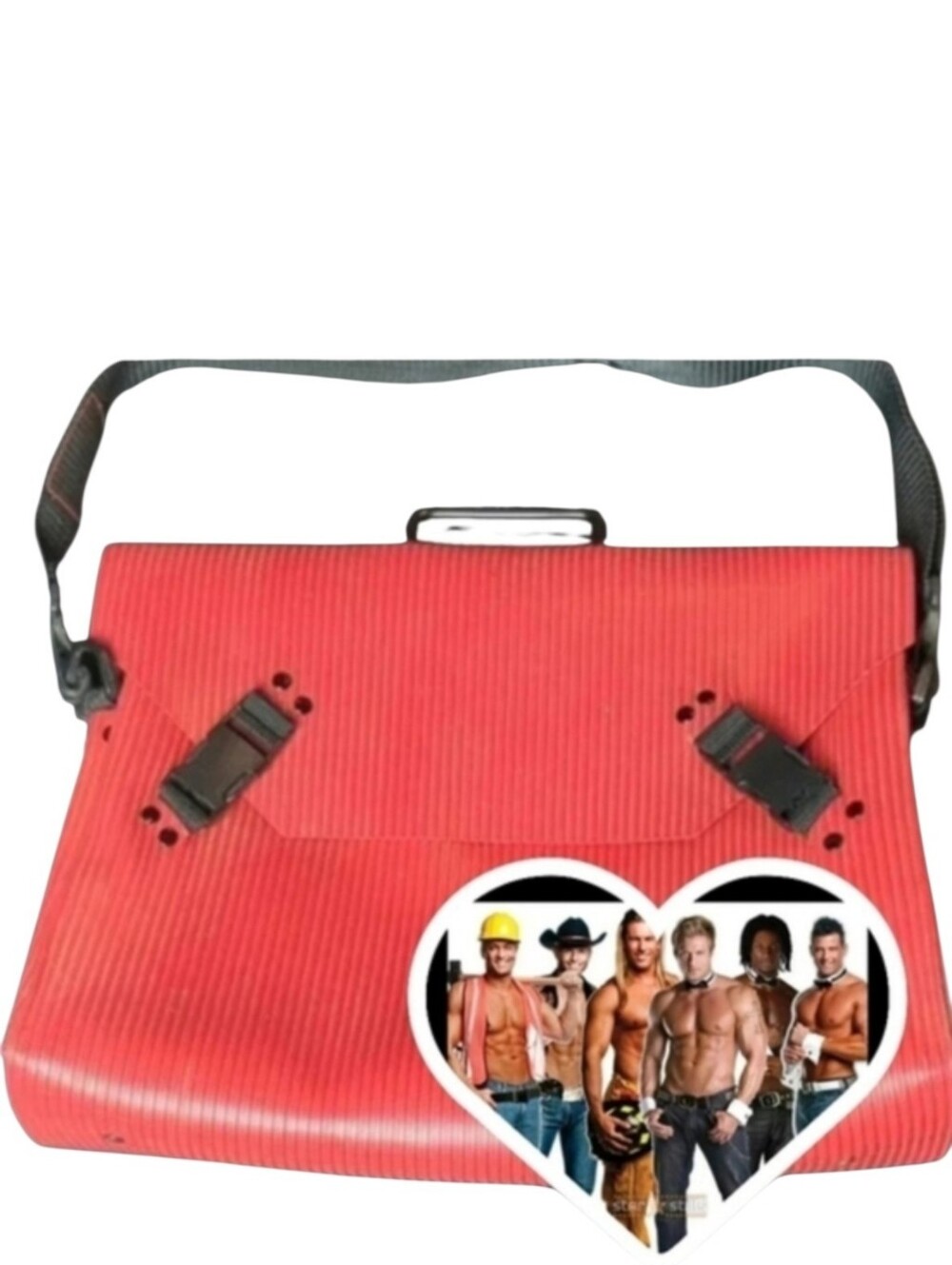 Vintage Chippendales Male Dancers Waterproof Satchel Unisex Shoulder Bag